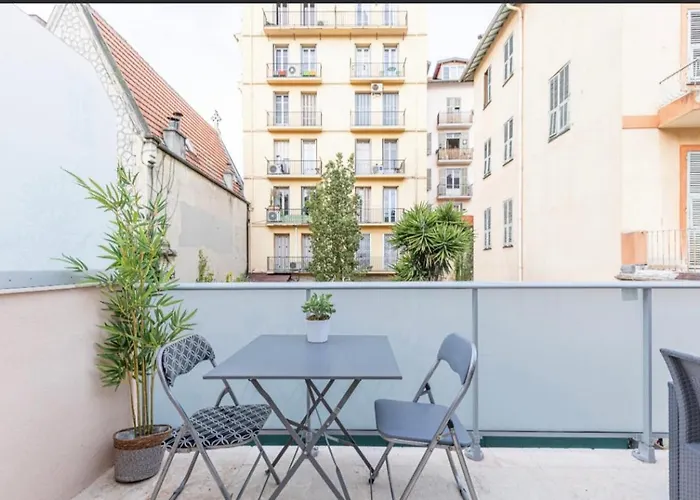 Appartement Cozy Avec Terrasse N12 Nice